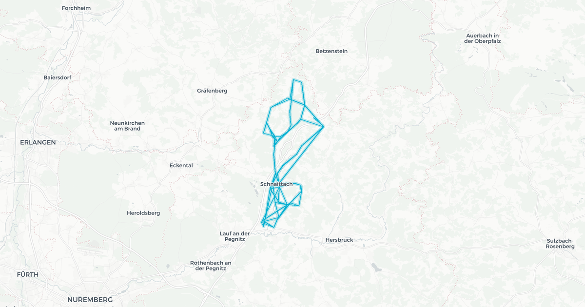Liniennetz von 04 - Fahrplan 2025 Landkreis Nürnberger