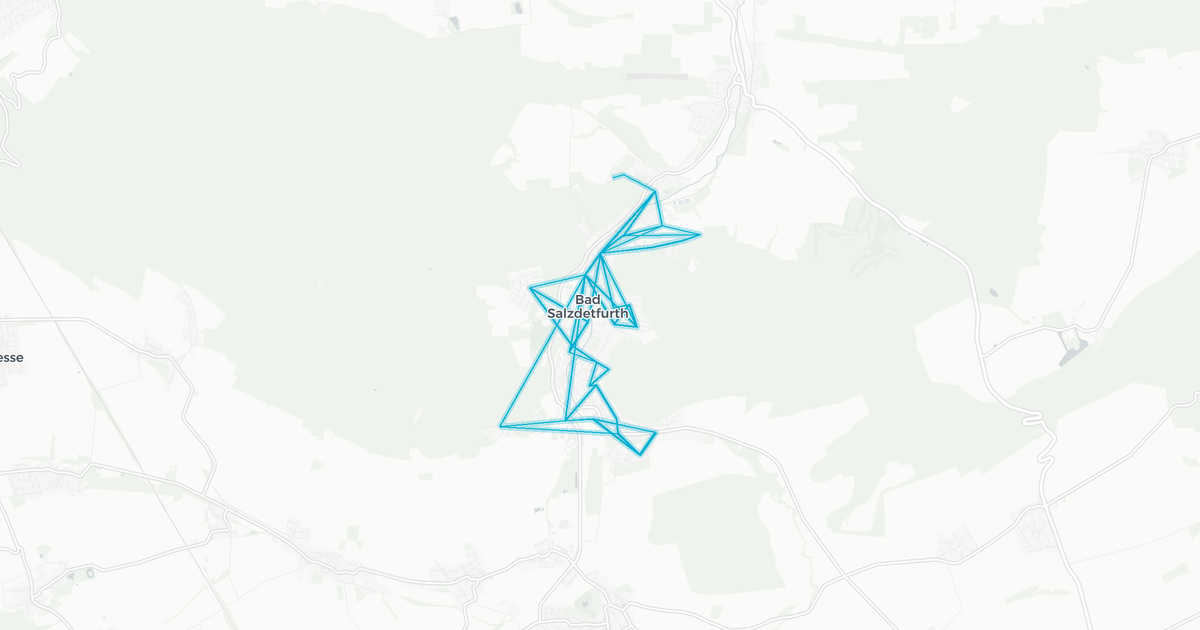 Liniennetz von Bad Salzdetfurth