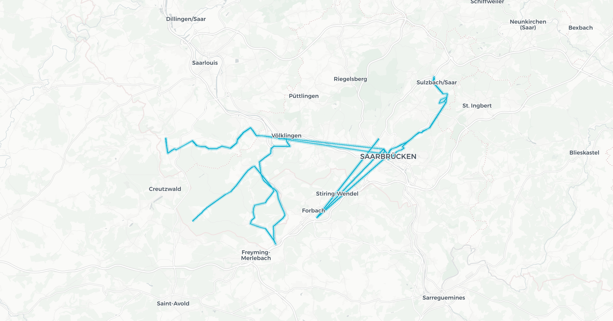 Liniennetz von Baron Reisen GmbH