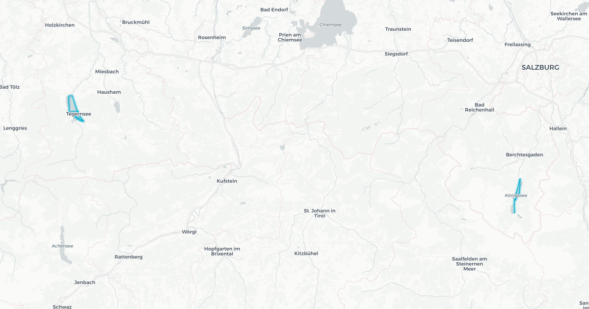 Liniennetz von Bayerische Seen-Schifffahrt1