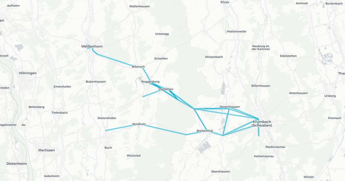 Liniennetz von BBS Schapfl