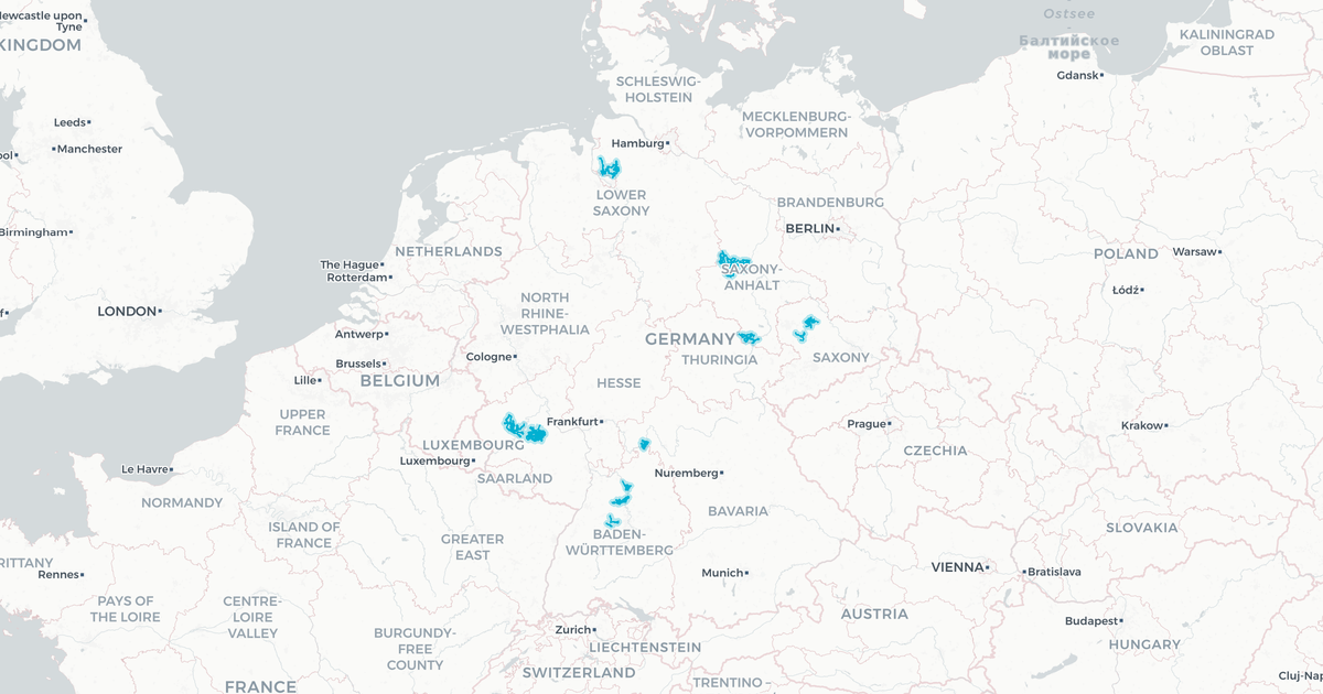 Liniennetz von bkr mobility