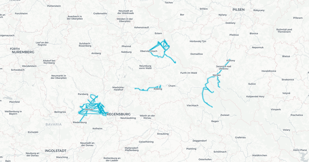 Liniennetz von Bus