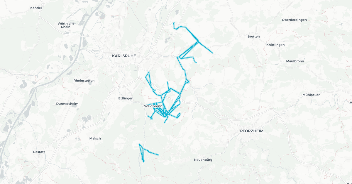 Liniennetz von Bus Engel