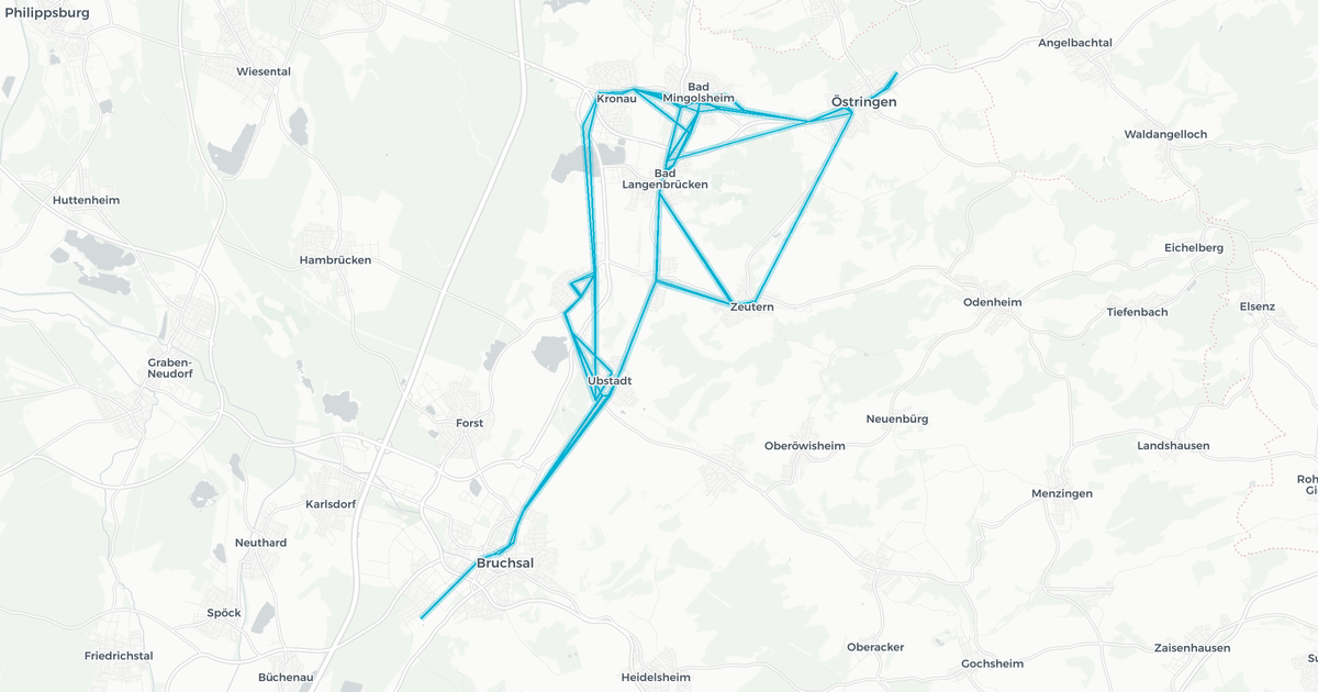 Liniennetz von Bus Hassis
