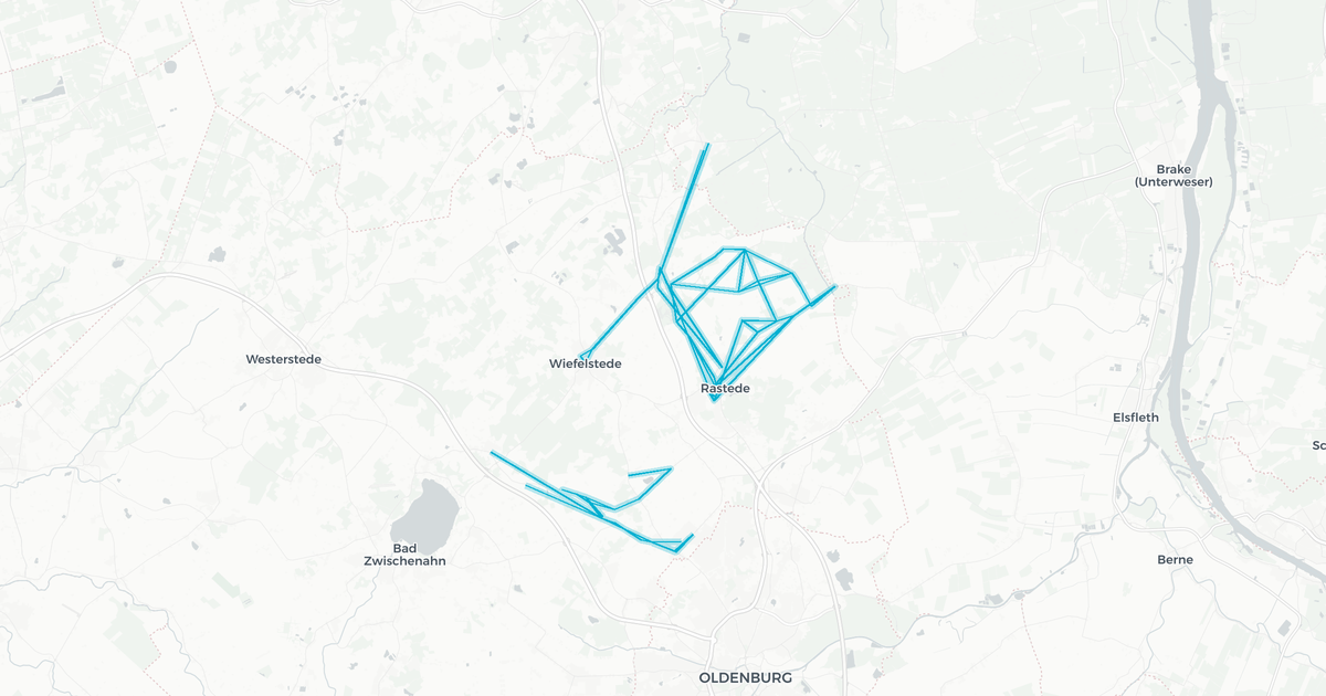 Liniennetz von Bus Wilmering