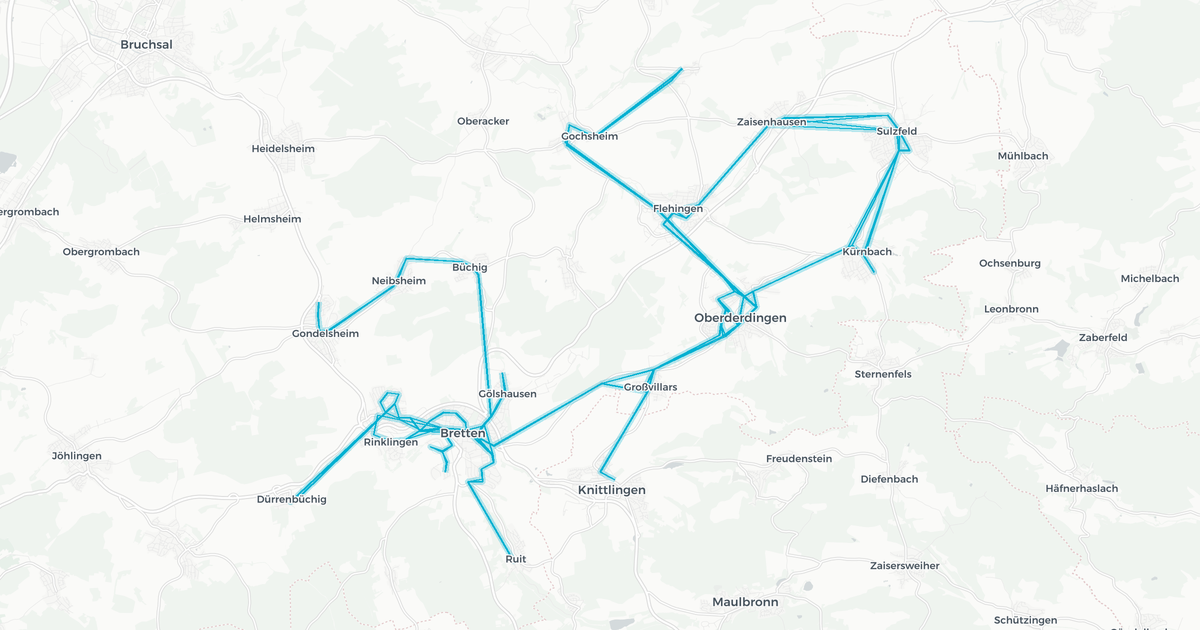 Liniennetz von Bus Wöhrle