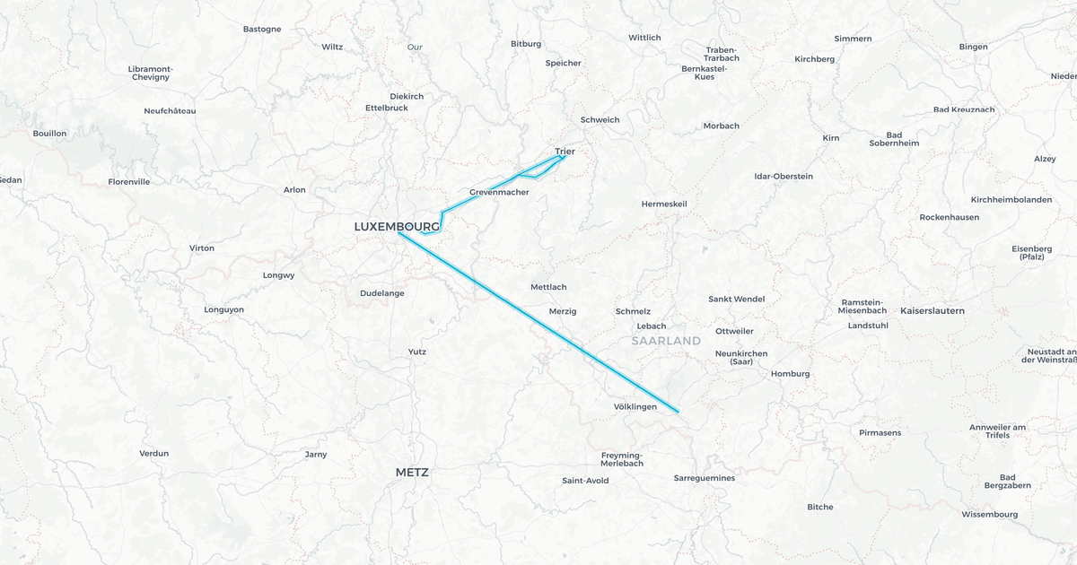 Liniennetz von CFL
