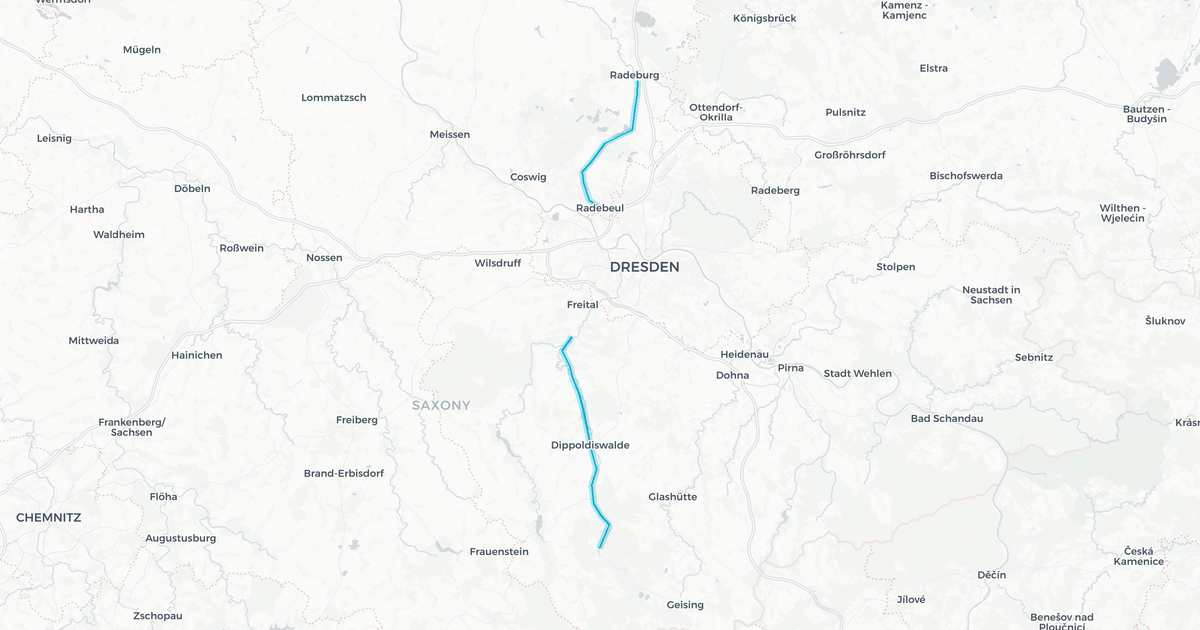 Liniennetz von DB-Nahverkehr