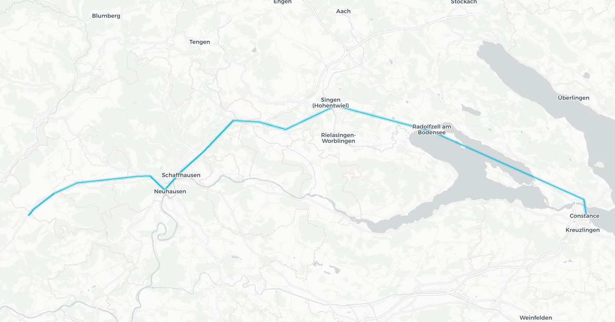 Liniennetz von DB Regio AG S-Bahn Stuttgart