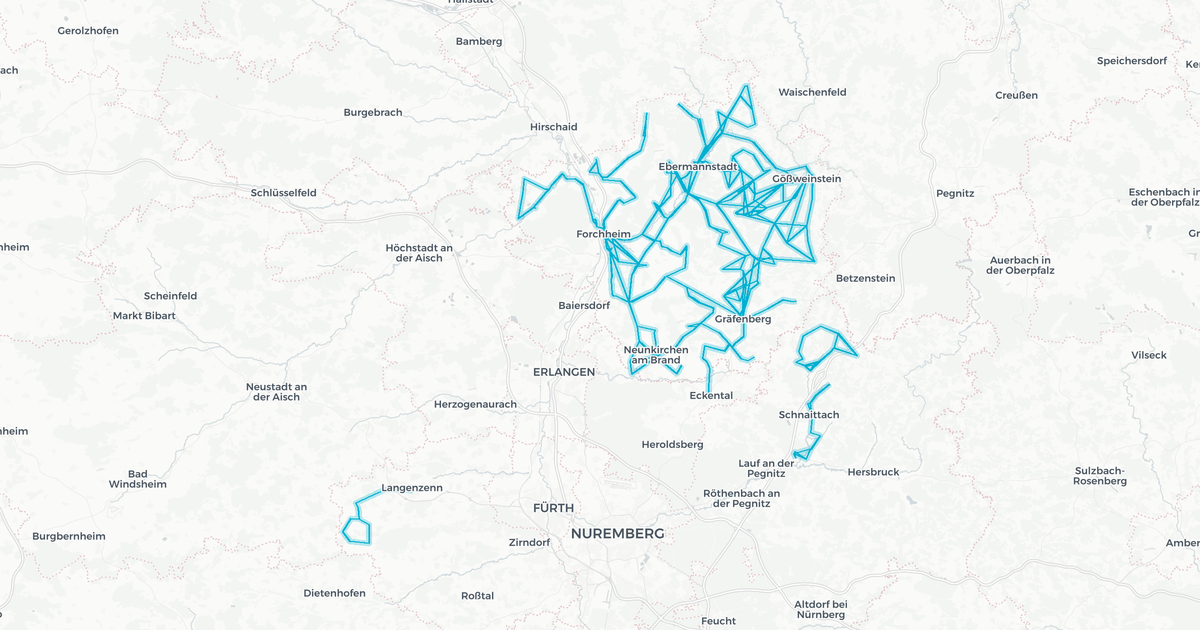 Liniennetz von Fahrplan 2022 AST/Rufbus