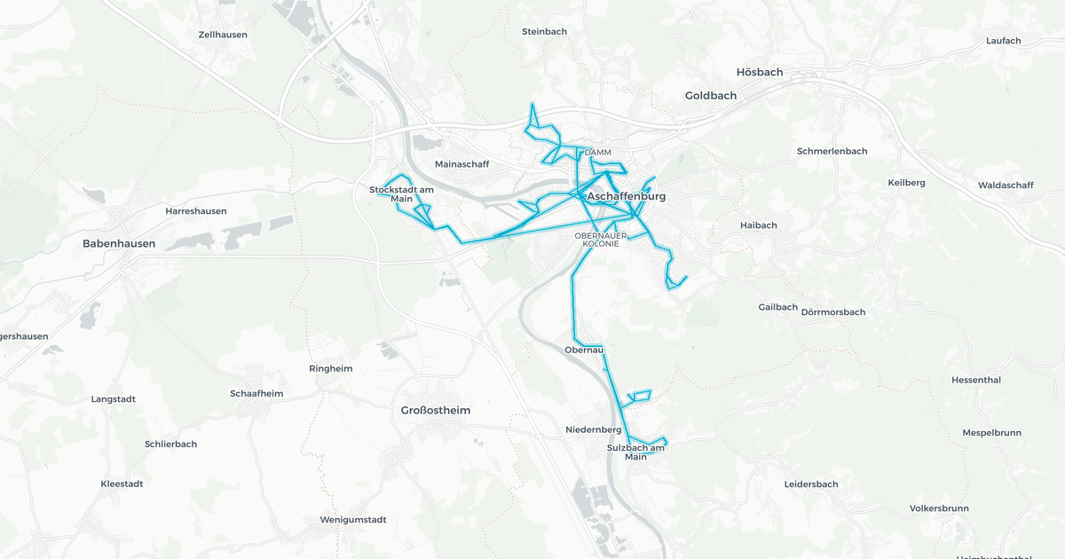 Liniennetz von GBN-moBiel-Stadtbahn