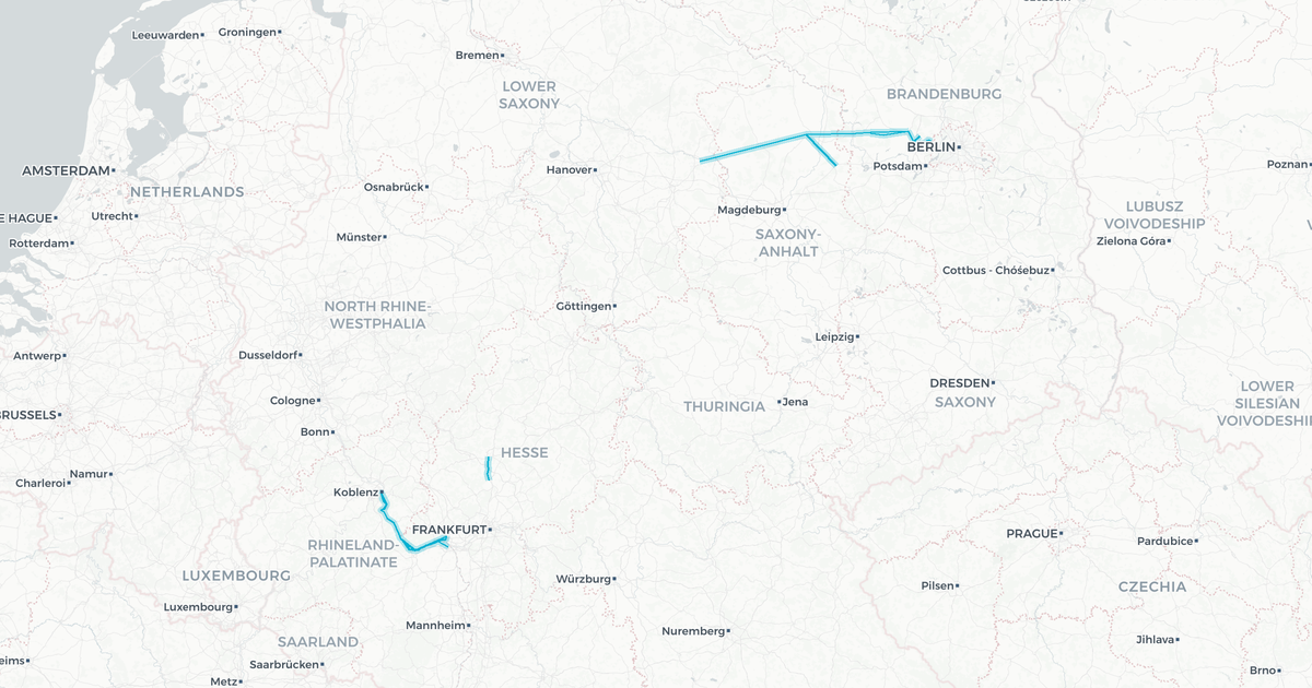 Liniennetz von go.on Gesellschaft für Bus- und Schienenverkehr mbH