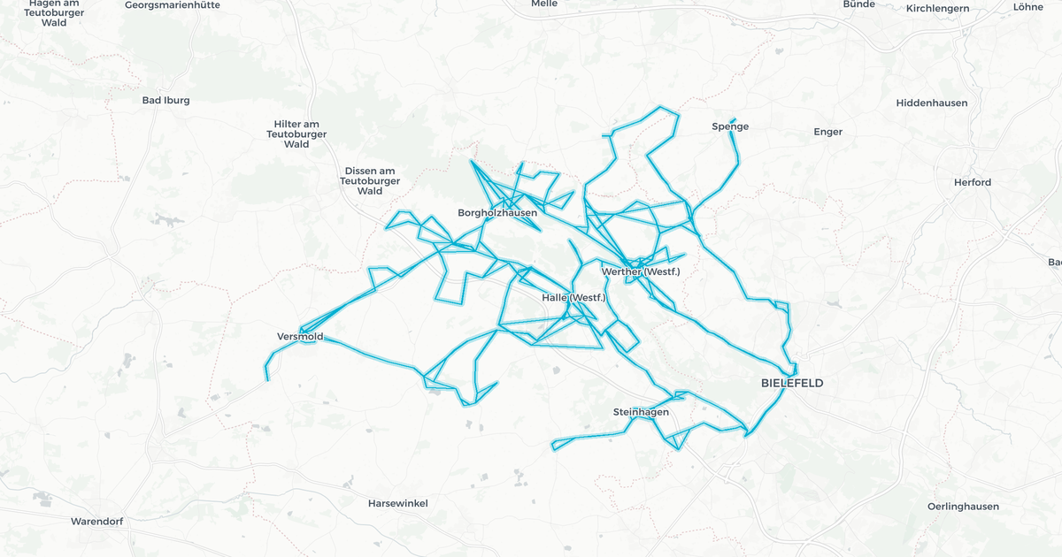 Liniennetz von GTNord