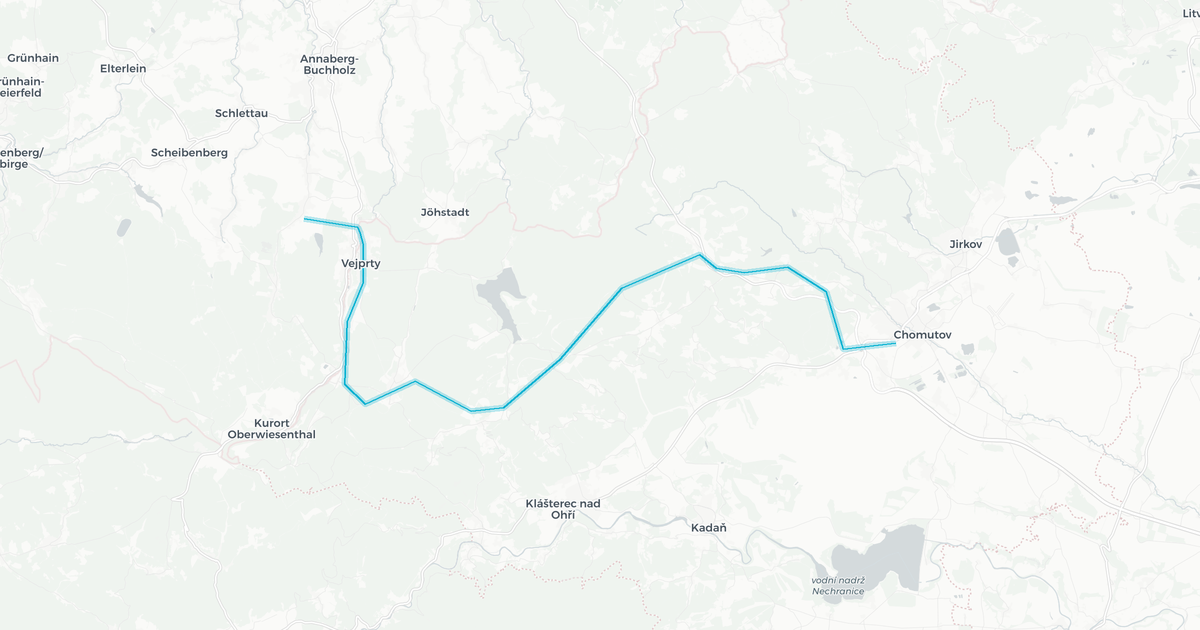 Liniennetz von Länderbahn CZ