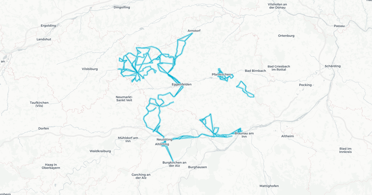 Liniennetz von Landkreis Rottal