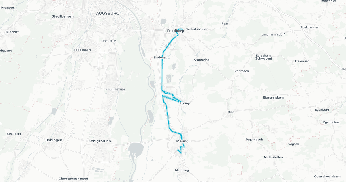 Liniennetz von Lech Süd (ab 2025)