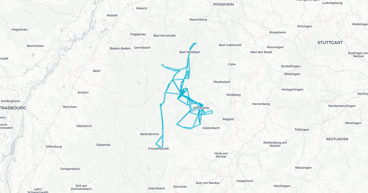 Liniennetz von Linienbündel Südwest Los 2