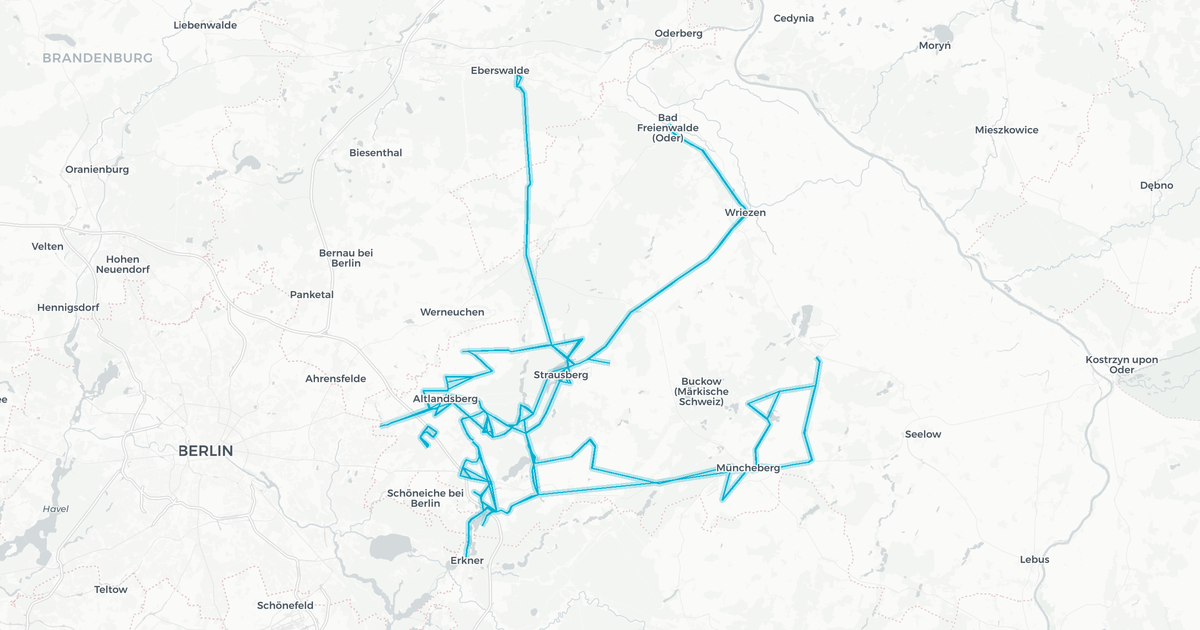 Liniennetz von mobus Märkisch-Oderland Bus GmbH