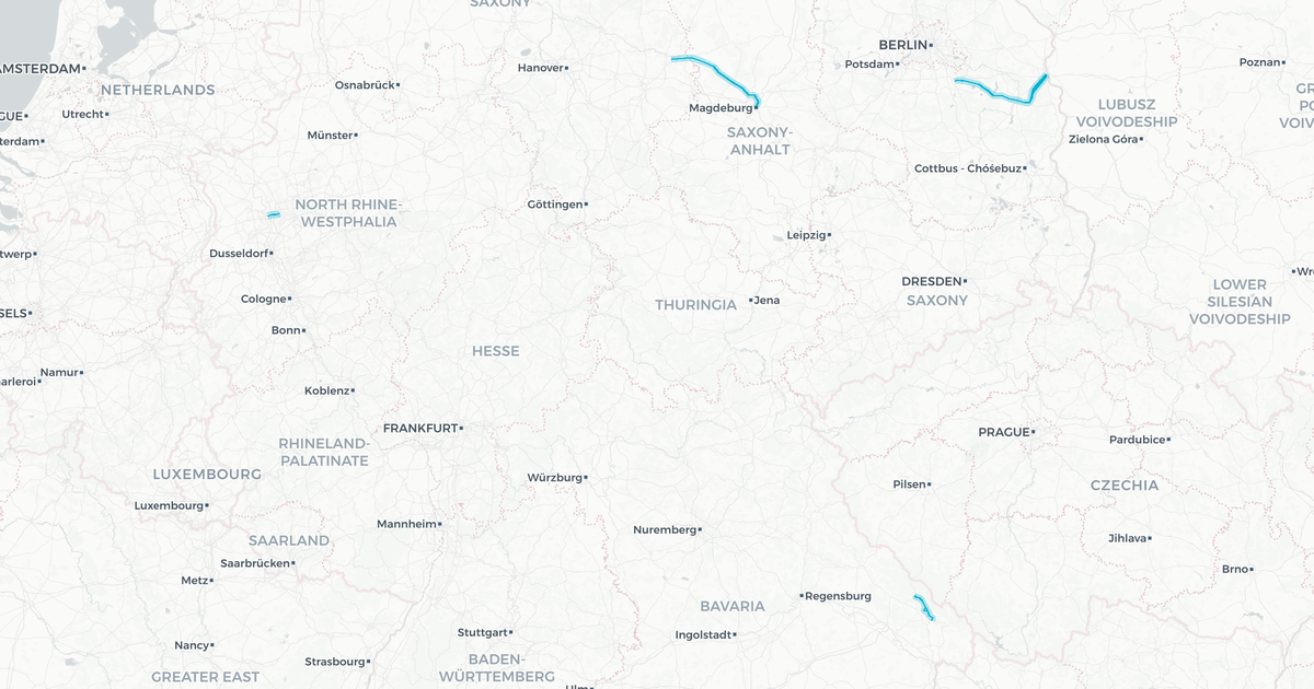 Liniennetz von NEB Niederbarnimer Eisenbahn