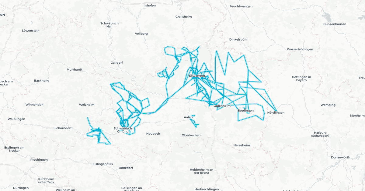 Liniennetz von Ok.go Mobilitäts AG (OKgo)