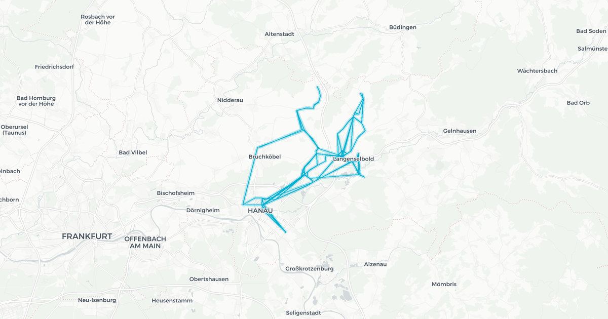 Liniennetz von Omnibusbetrieb Heuser GmbH