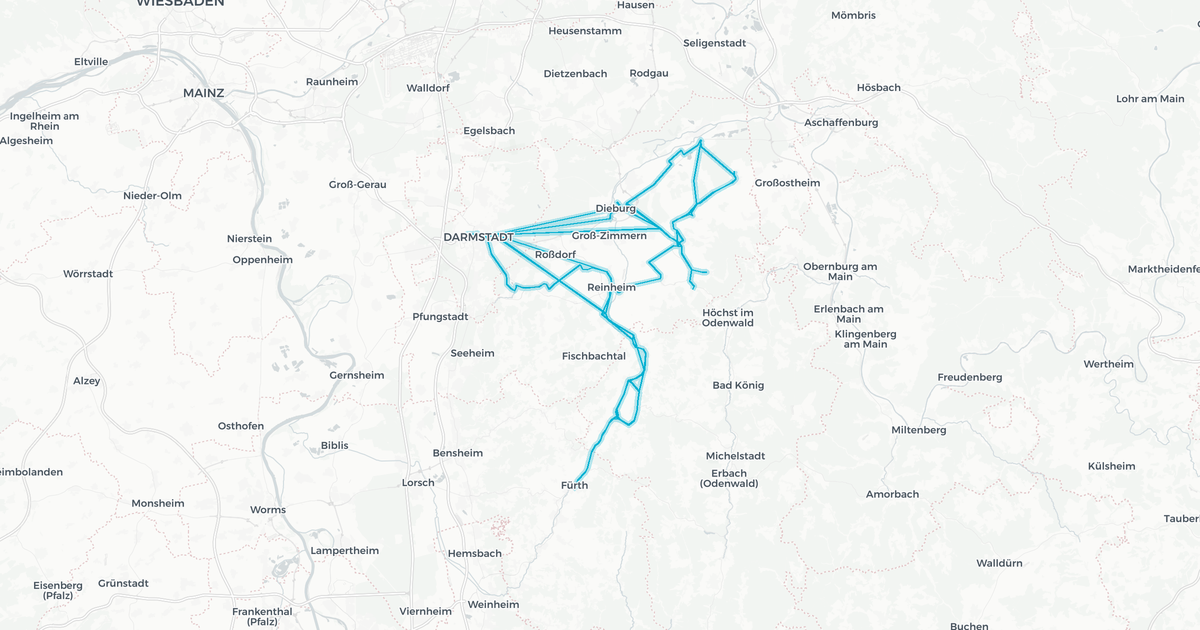 Liniennetz von Omnibusbetrieb Winzenhöler GmbH + Co. KG