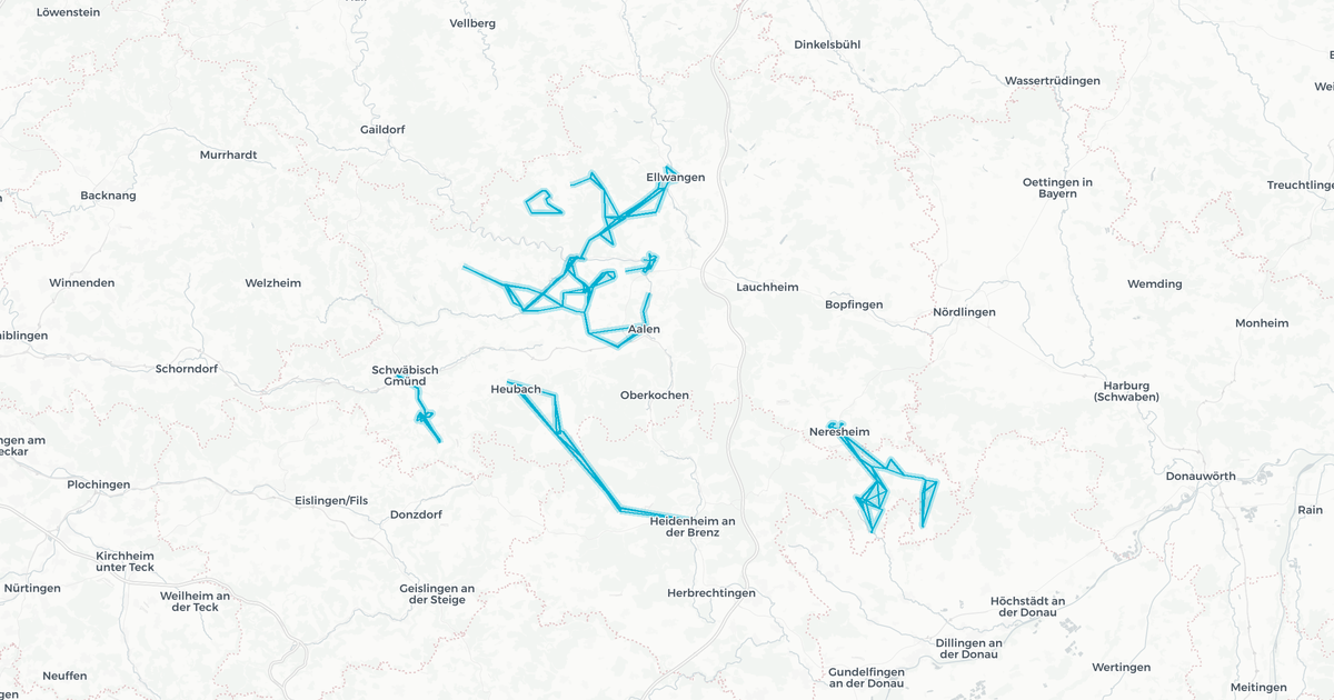 Liniennetz von OstalbMobil