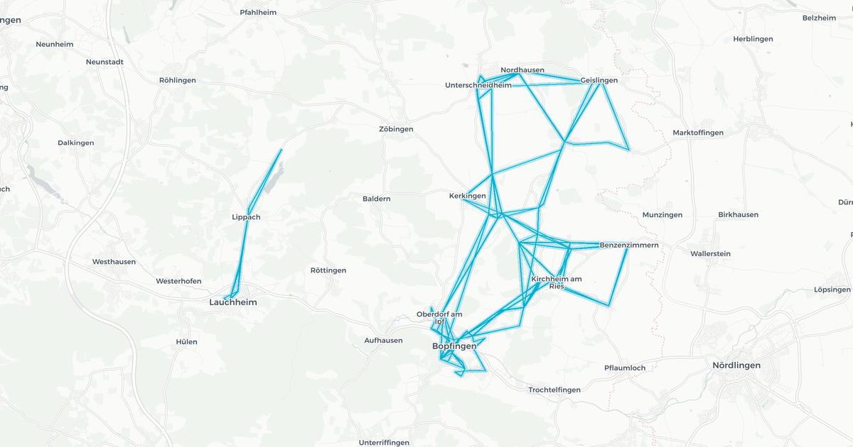 Liniennetz von OVA-Bopfingen