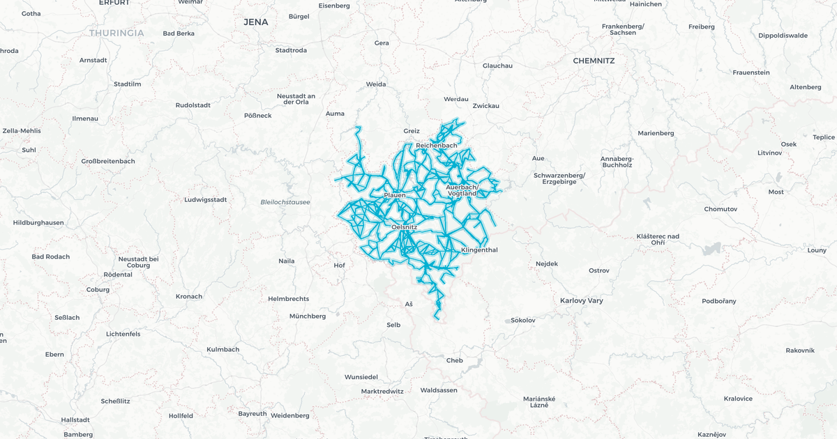 Liniennetz von POB Vnetz Schülerverkehr