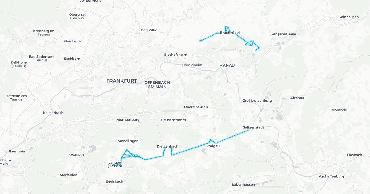 Liniennetz von Racktours GmbH + Co. KG