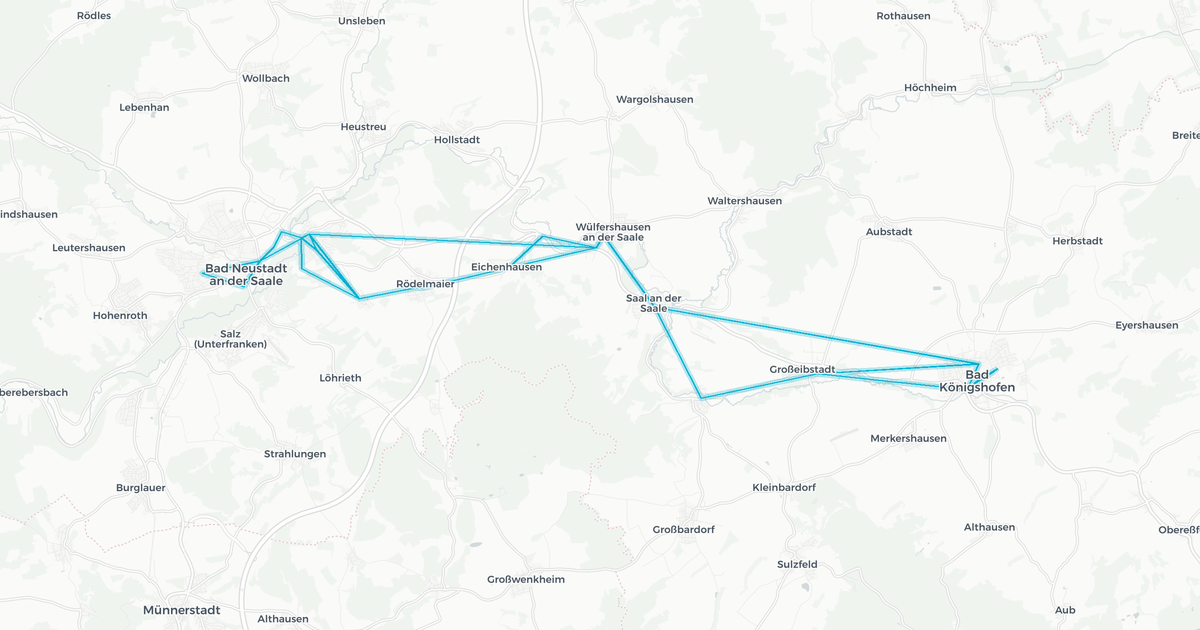 Liniennetz von Rhön-Grabfeld