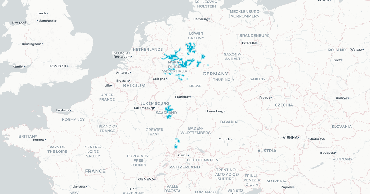Liniennetz von RLG Kreis Soest