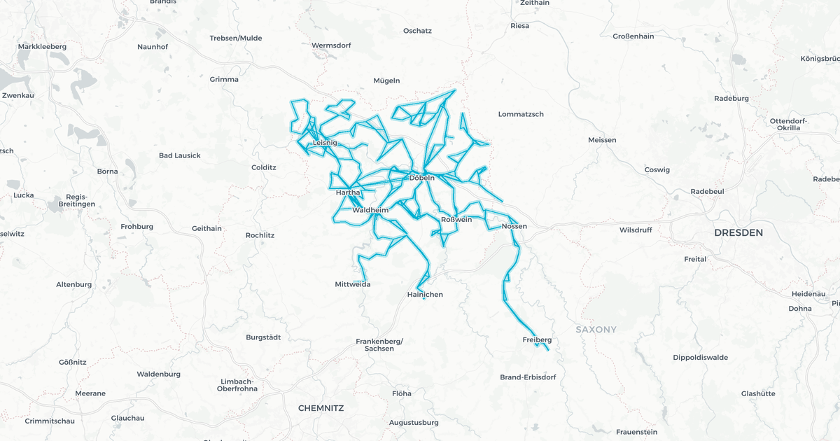 Liniennetz von RV Döbeln