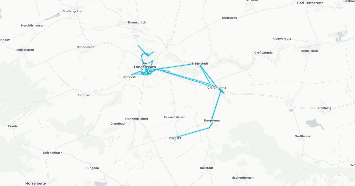 Liniennetz von Salza Tours