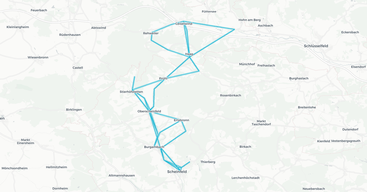 Liniennetz von Schilk