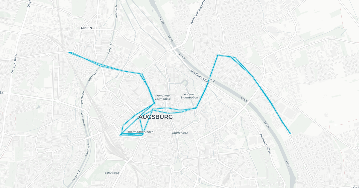 Liniennetz von SONDERVERKEHRE