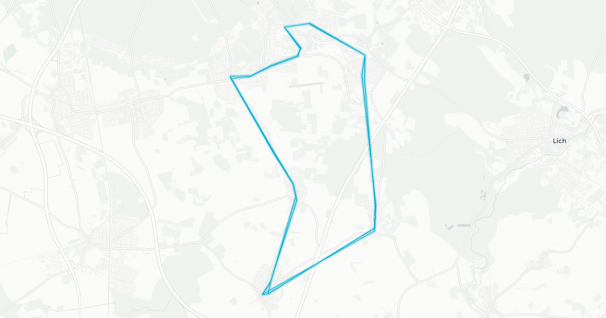 Liniennetz von Stadt Pohlheim