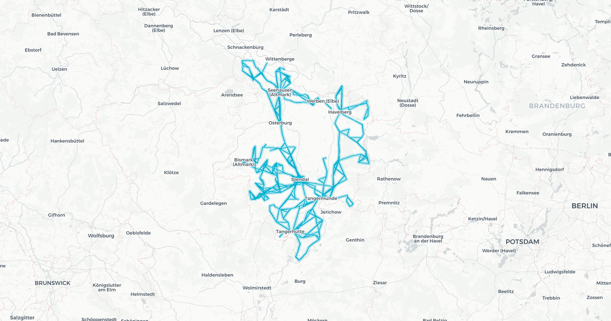 Liniennetz von Stendalbus