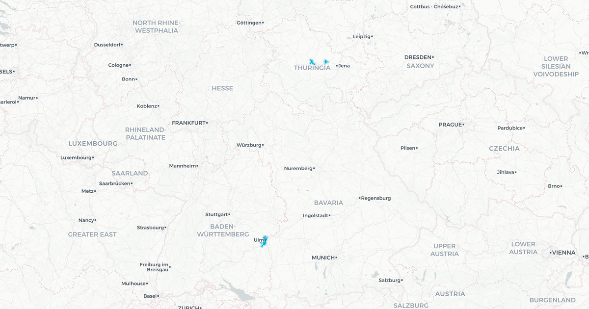 Liniennetz von SWU Verkehr