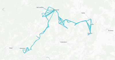 Liniennetz von ALV Marburg