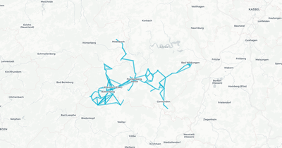 Liniennetz von ALV Marburg