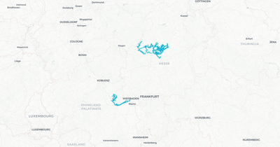 Liniennetz von ALV Oberhessen