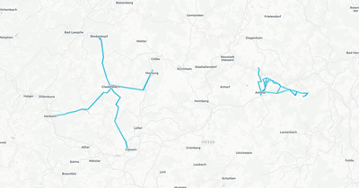 Liniennetz von ALV Vogelsberg