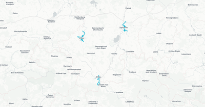Liniennetz von Astel SV-Zgorzelec