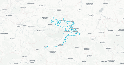 Liniennetz von Autobusy Karlovy Vary