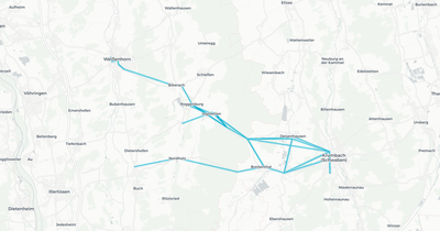 Liniennetz von BBS Schapfl