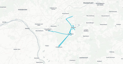 Liniennetz von Becker-Bus GmbH+Co.KG, Langen