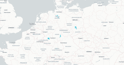 Liniennetz von bkr-mobility & Scherer Reisen