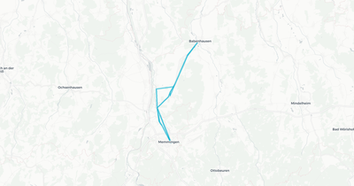 Liniennetz von Brandner Unterallgäu